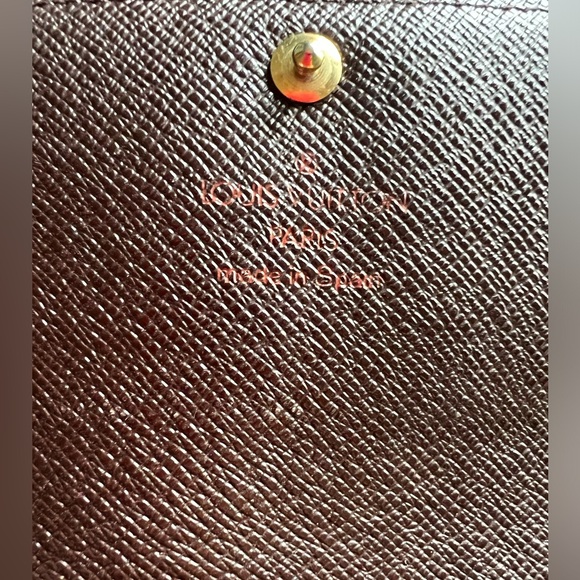 Louis Vuitton Damier Ebene Canvas Long Wallet - Picture 9 of 12